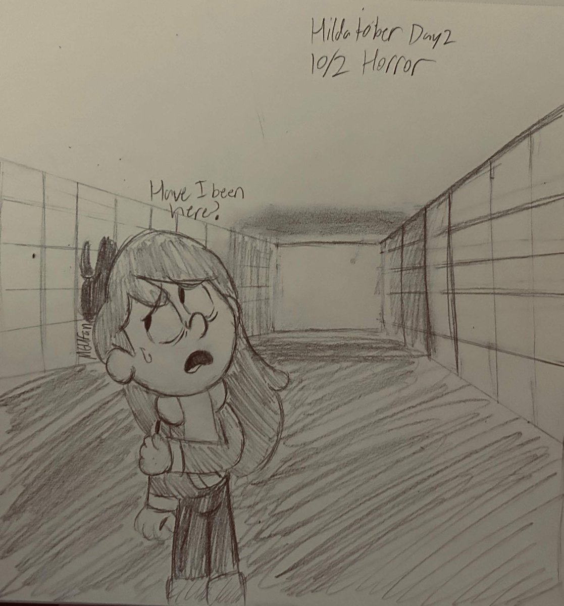 m64fan's tweet photo. Hildatober sketches are back! From 10/1 to 10/5. (1/2) #hilda #hildafandom #karenfrostythesnowman https://t.co/Vhx7gL9HO1