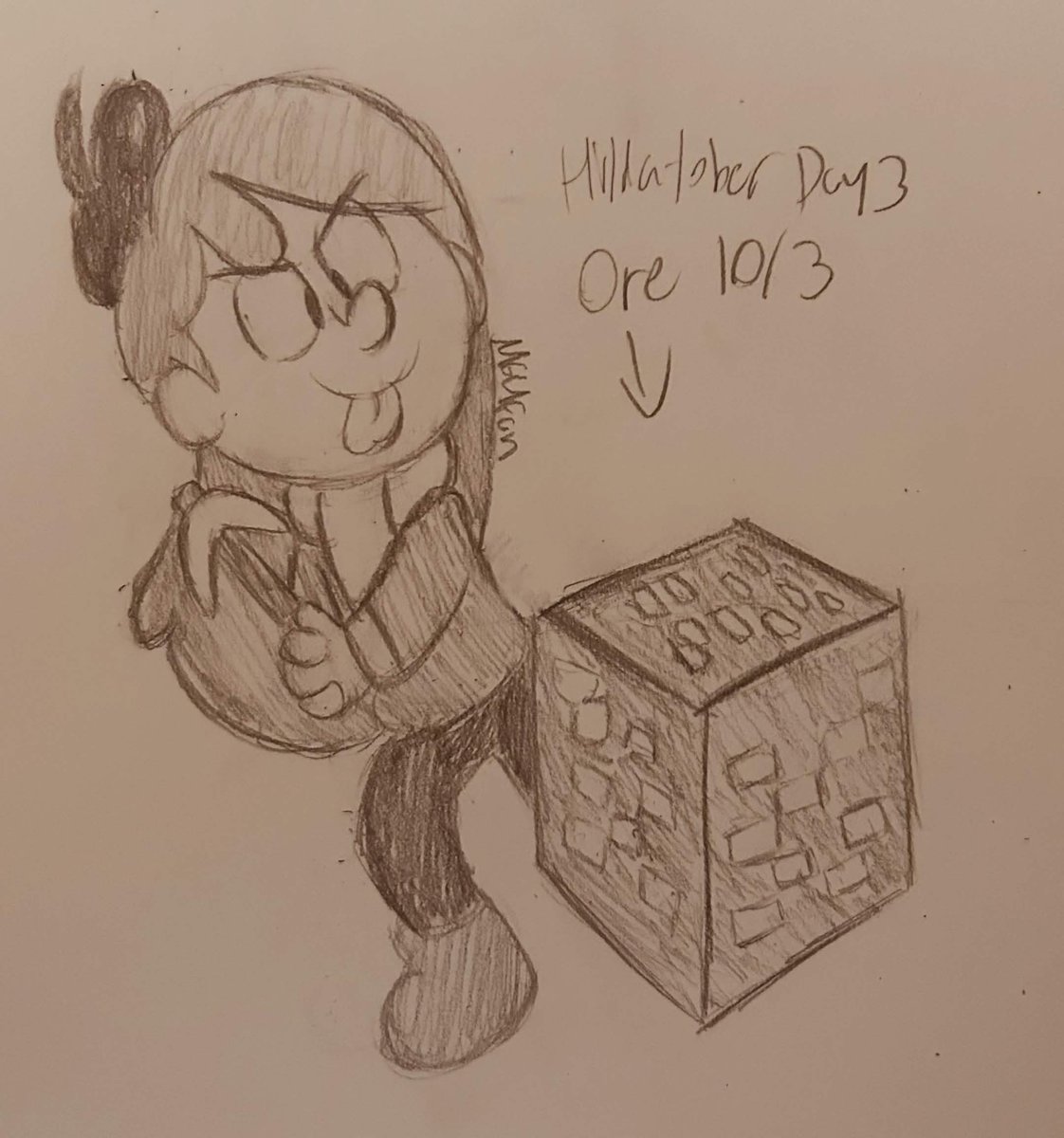 m64fan's tweet photo. Hildatober sketches are back! From 10/1 to 10/5. (1/2) #hilda #hildafandom #karenfrostythesnowman https://t.co/Vhx7gL9HO1