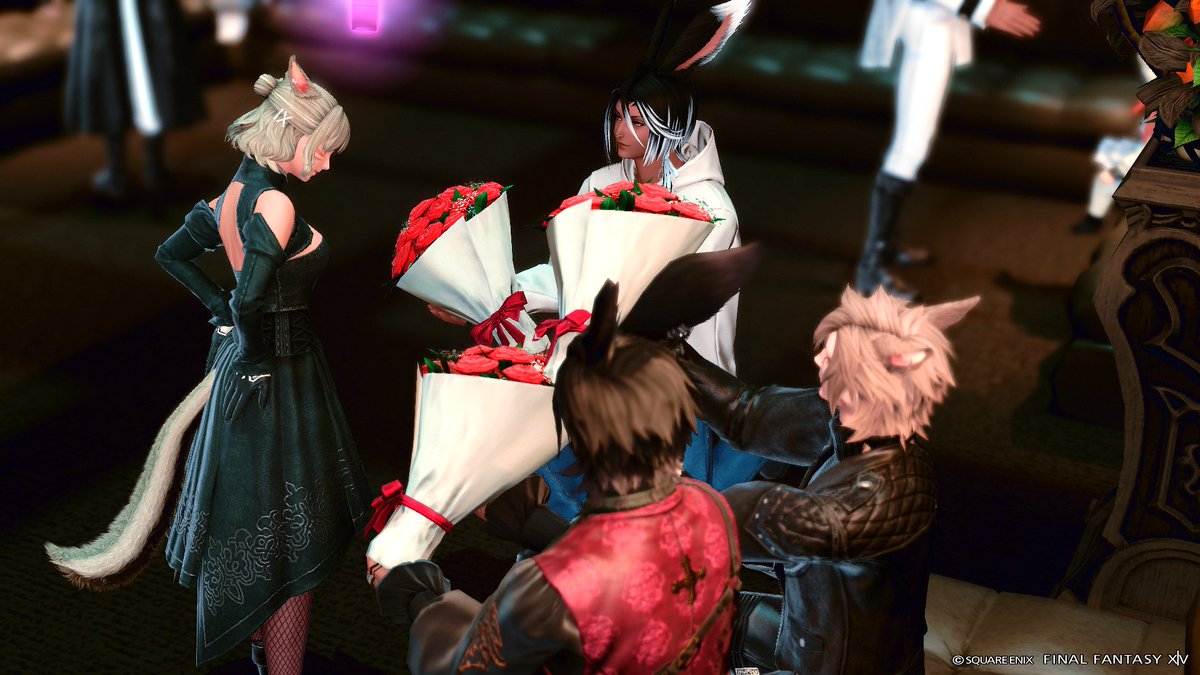 Miyavi_rp_ffxiv's tweet photo. 261005-2300
#artemisff14
謎の団子、何なのこれ
Happy Birthday! カロちゃん。イケメンオスッテよこちゃん with Ketzerのお飾りうさお2名 https://t.co/syVj23IEiF