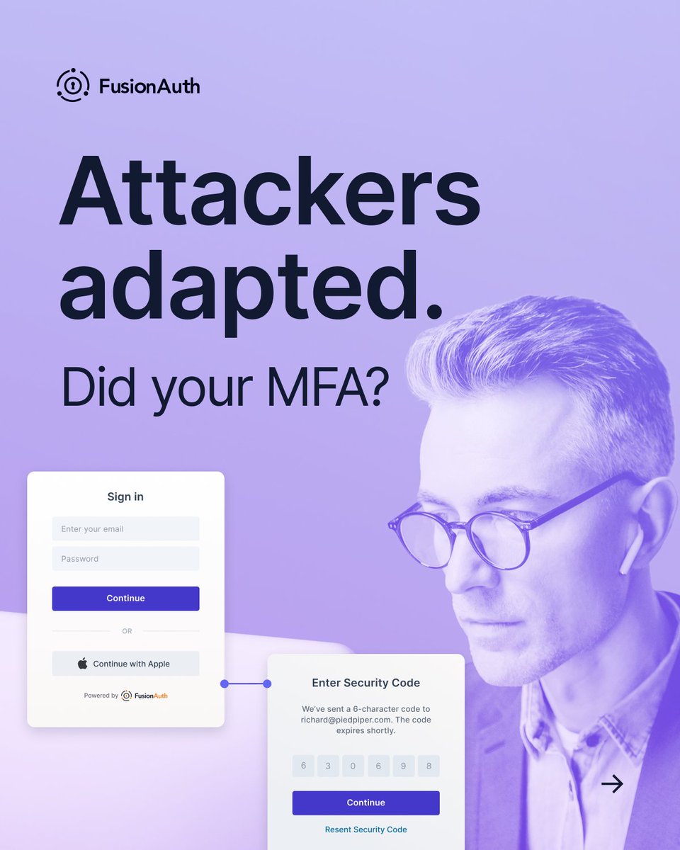 FusionAuth's tweet photo. In case you missed it, here are a few highlights from our Smart Guide to Implementing Risk-Based MFA (That Customers Won’t Hate). 

Learn how to boost security without annoying your customers. 

Perfect for teams in security, identity, and product. 

Get the full eBook at https://t.co/7IPTfffQYE