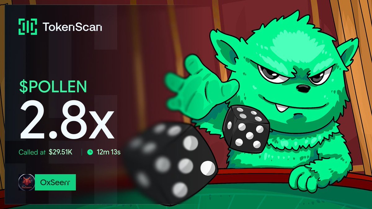 0xSeerr's tweet photo. Over 2x gain on $POLLEN

CA> EAADRjR8pgj6fKyAfgiq19wrVnvUYyZuuB8woRgLkW5w https://t.co/FHeAyANctN