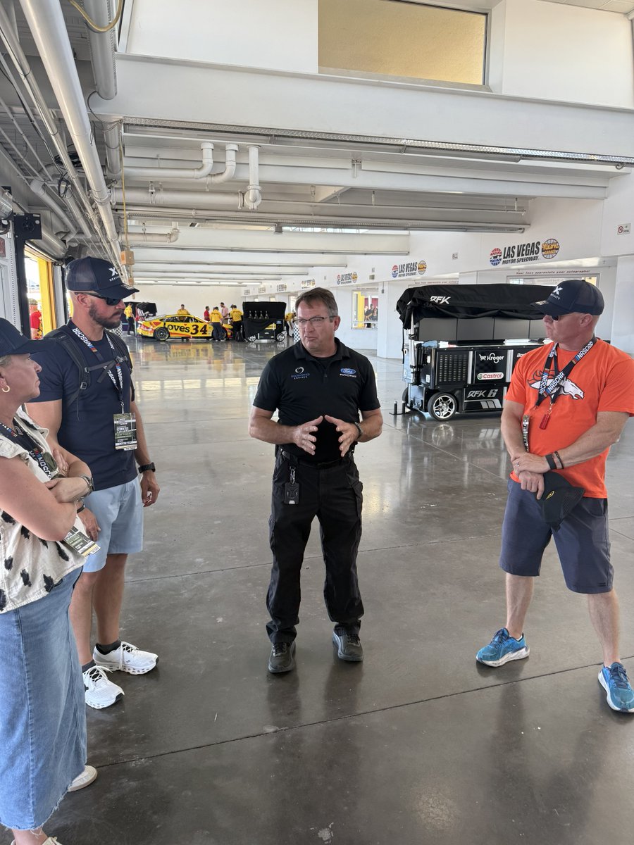 NextivityInc's tweet photo. Great weekend at the Las Vegas Motor Speedway with our partners LINX  Wireless and Roush Yates Engines! Thank you to Mike Messick for the tour and hospitality. We'll see you in Charlotte. https://t.co/qvW4RDhHxD