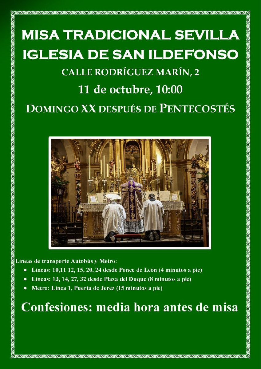 tradicionespana's tweet photo. @misa_sevilla https://t.co/EroYtLy1EG