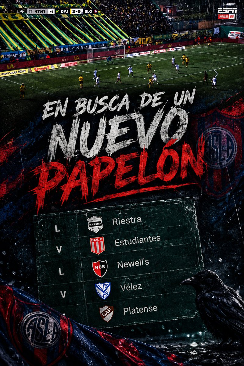 adn_cuervo_'s tweet photo. El equipo más mediocre de la historia de San Lorenzo va en busca de un nuevo PAPELÓN.

Domingo, 14:45hs vs Riestra.

Ahí estaremos 💙❤️💪 https://t.co/YxcKdTOTAg