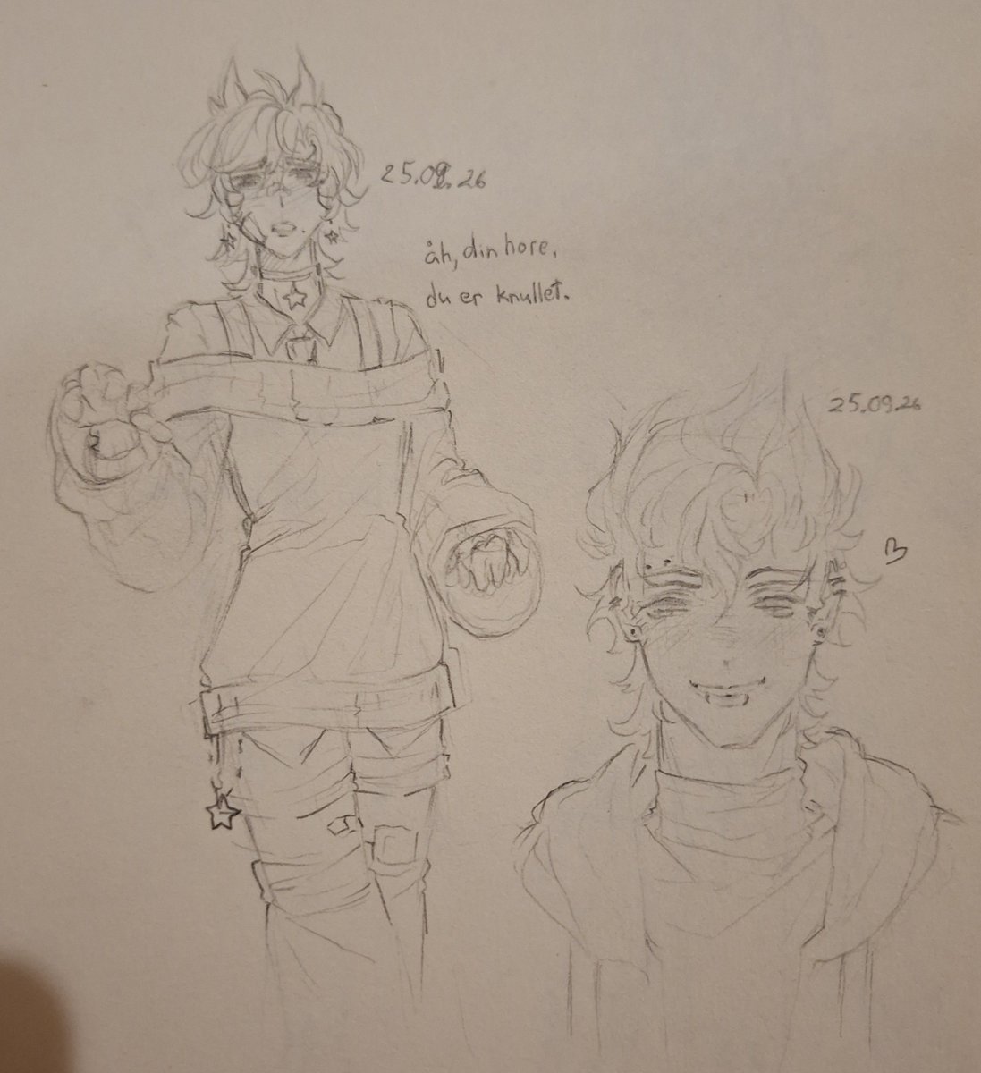 matasu01's tweet photo. eh, little sketches. i'm so bored, lol.
starboy tord??!?! 
#eddsworld #starboytord #tom https://t.co/emRC84wzQ4