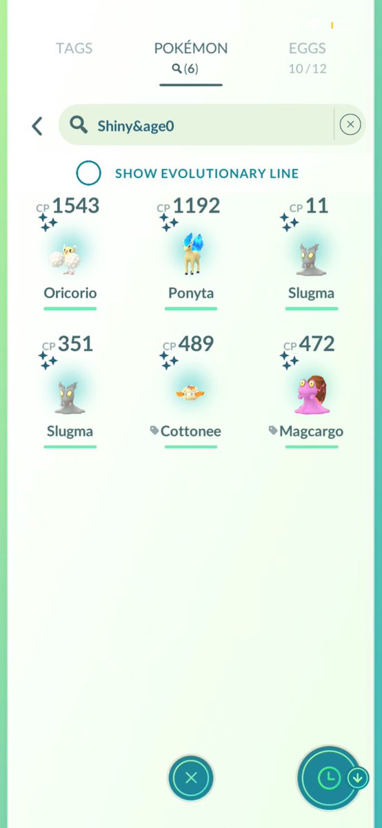 pkmnstn's tweet photo. My Shiny Applin hunt ends today.. without luck! But still managed to get all these today. ✨ #PokémonGO https://t.co/qM3uL1Vj1f