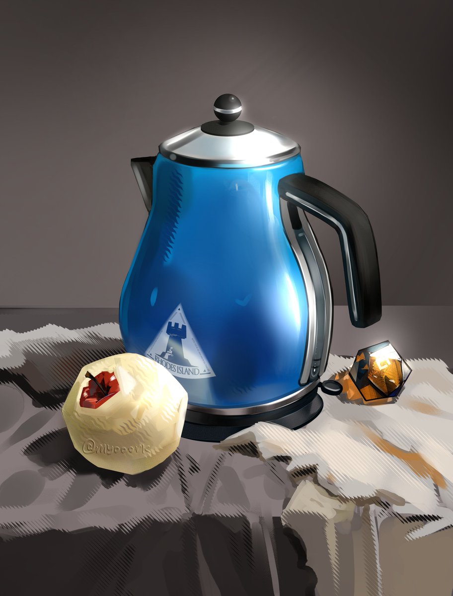myooork's tweet photo. Day 5 - Kettle 
"Still life"   
#Arktober2026 #Arknightsㅤ https://t.co/y2n5NhEgAE