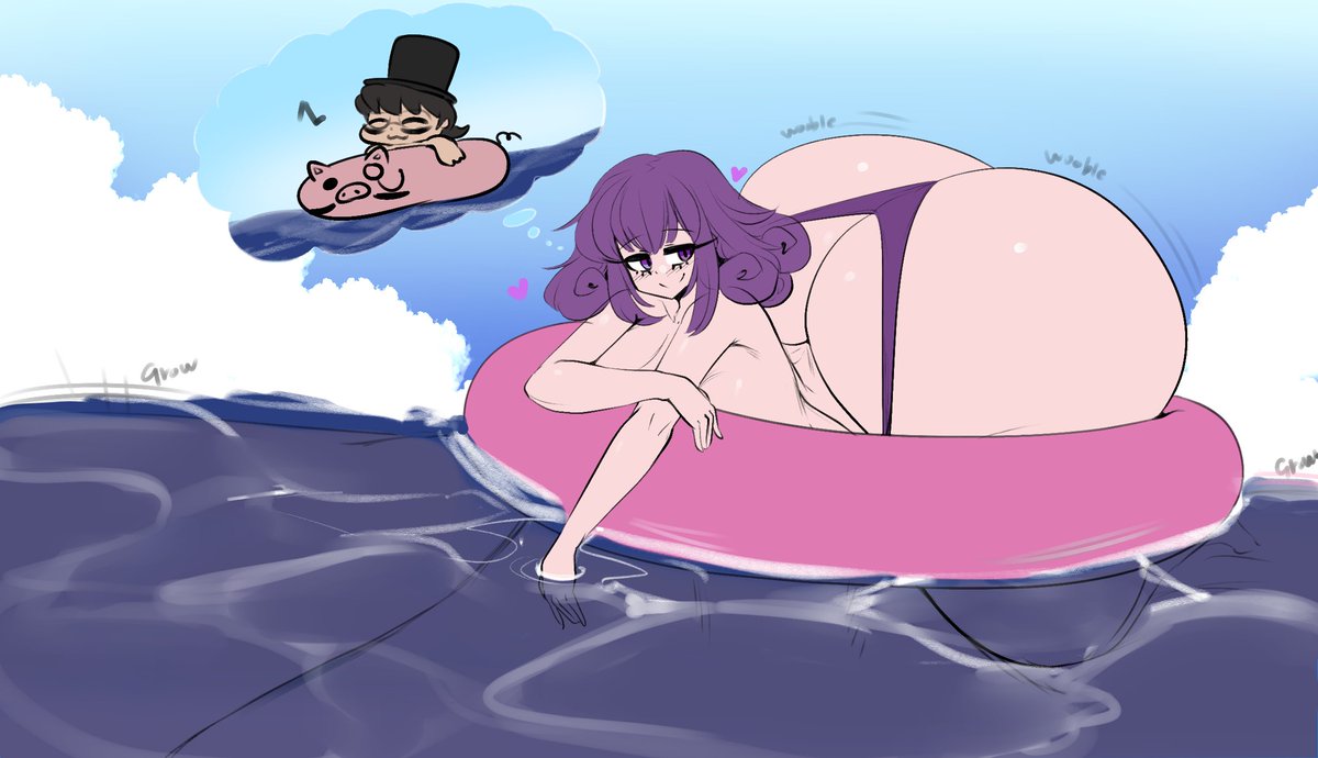 Madz_Aznable's tweet photo. Nothing better as spend all day with your personal beach 

@GipehtyboonALT 💜 https://t.co/0QY8ciU3jd