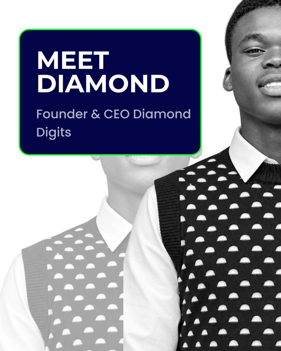 Diamonddigits1's tweet photo. Meet Diamond. 👋🏽

Diamond Oluwaseun Ibukun | Founder &amp; CEO, Diamond Digits.

E-commerce Specialist, Digital Marketer &amp; Entrepreneur helping businesses build, optimize and grow in the digital space.

#Diamondoluwaseunibukun #diamonddigits https://t.co/AlAadj0N09
