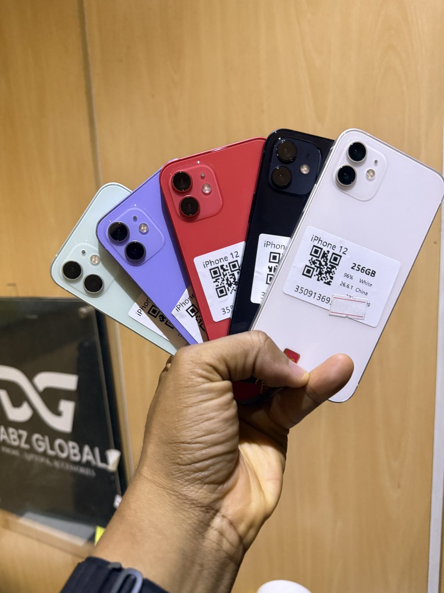 dabz_global's tweet photo. Sweet offer ‼️ Premium foreign used iPhone 12 series! 

12 128gb- N290,000
12 256gb- N310,000

12 pro 128gb - N360,000
12 pro 256gb - N390,000
12 pro 512gb - N400,000

12 pro max 128gb - N420,000
12 pro max 256gb - N450,000
12 pro max 512gb - N470,000

Dabz Global; Suite C3 New Banex(beside banex micro finance bank ||opposite Broadway BW restaurant)Wuse II, Abuja. call 08076709313/09078333831/ 08144343028 or whatsapp 08144343028 

Nationwide Delivery 🚚📦