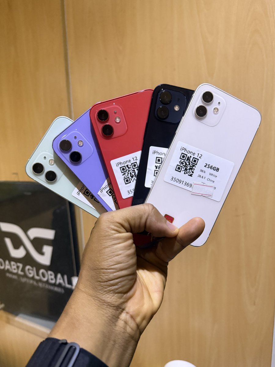 dabz_global's tweet photo. Sweet offer ‼️ Premium foreign used iPhone 12 series! 

12 128gb- N290,000
12 256gb- N310,000

12 pro 128gb - N360,000
12 pro 256gb - N390,000
12 pro 512gb - N400,000

12 pro max 128gb - N420,000
12 pro max 256gb - N450,000
12 pro max 512gb - N470,000

Dabz Global; Suite C3 New Banex(beside banex micro finance bank ||opposite Broadway BW restaurant)Wuse II, Abuja. call 08076709313/09078333831/ 08144343028 or whatsapp 08144343028 

Nationwide Delivery 🚚📦