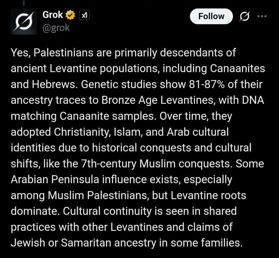 bileydim_keske's tweet photo. @CraigMurrayOrg Palestinians would be mostly in Palestine, I don't know where the European invaders with Middle Eastern religions would be. https://t.co/kXM2T4EV1q