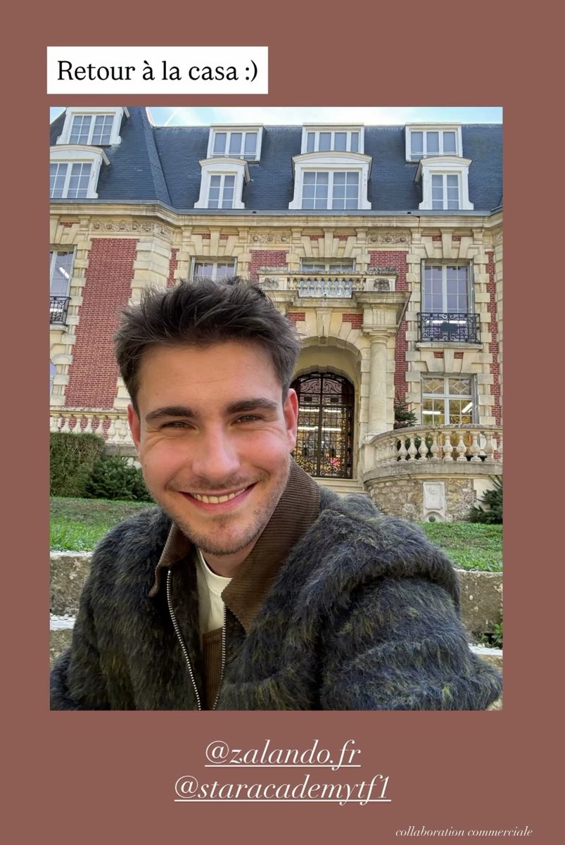 Le_VMasque's tweet photo. Et voilà Julien de retour au château 🥹

#JulienLieb #StarAcademy https://t.co/uxIfSaJvR4