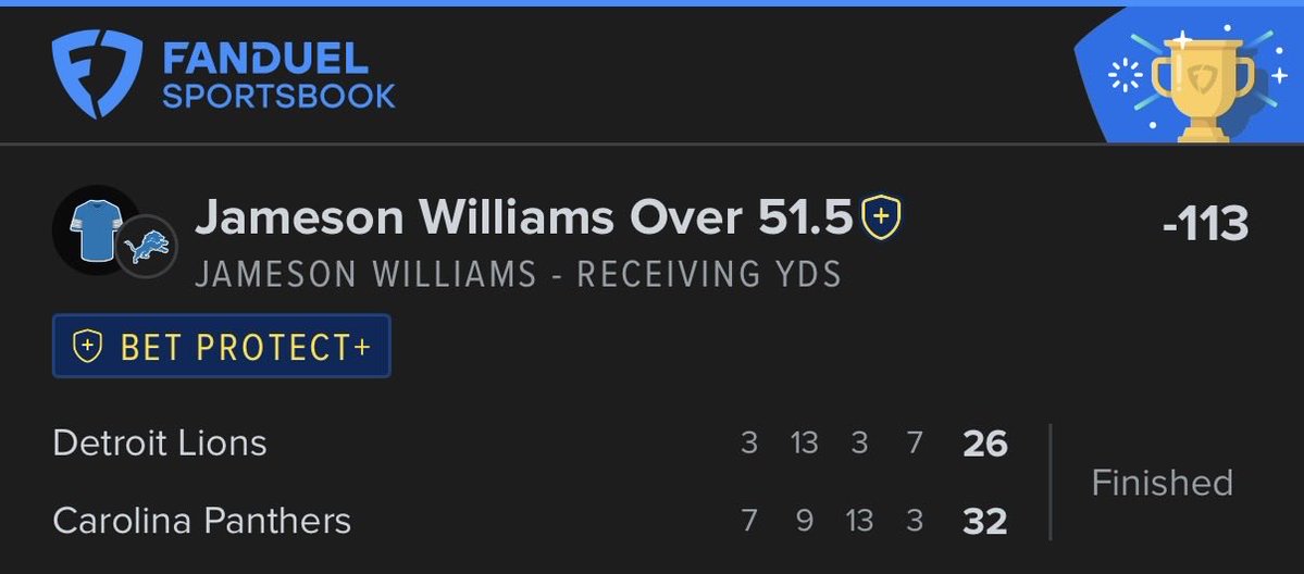 SGP_Parlay's tweet photo. Sunday Night Football was another good one 🙌

✅ Tetairoa McMillan Anytime TD
✅ Bryce Young o243.5 Passing Yards
✅ Jameson Williams o51.5 Rec Yards
✅ Chuba Hubbard First TD (+650)

These prime time games are treating us well 🔥 https://t.co/BmB78vkFZR