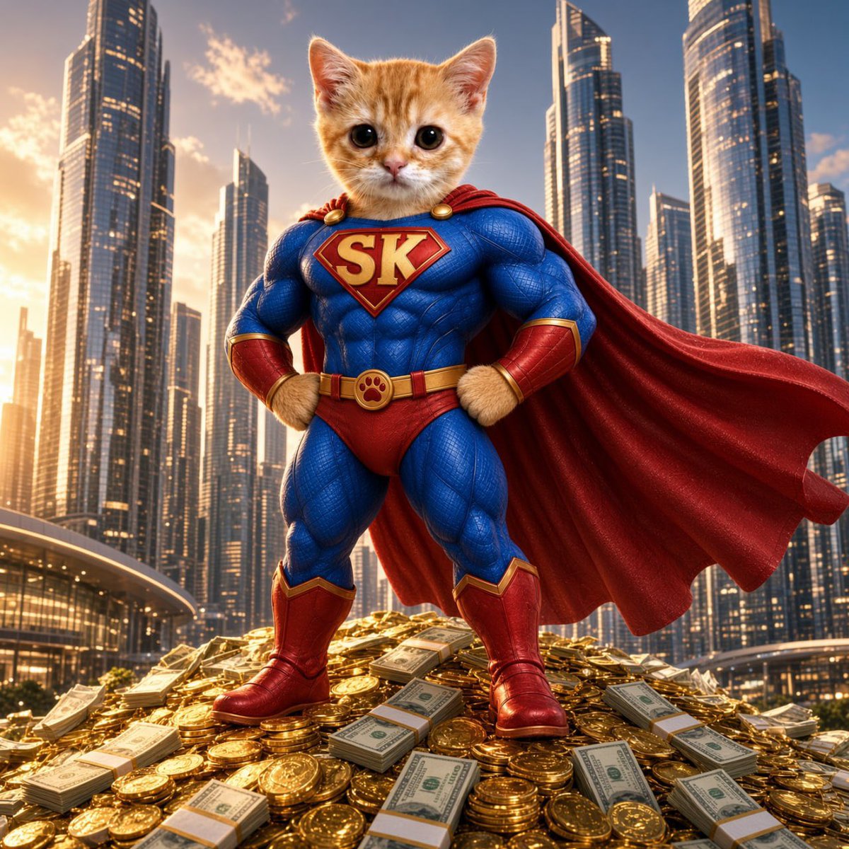 phantom_defiii's tweet photo. The ticker is $SK.

The name is SUPERKITTY.

The mascot is a cat.

Honestly, the marketing department didn’t have to overthink this one 😂🐱

Now let’s see what the community does with the meme.

CA: 49gr2VBv3igYyXXVthoozw2bCsHhHaF3WJufgfQrpump https://t.co/yXyLsU9E4T