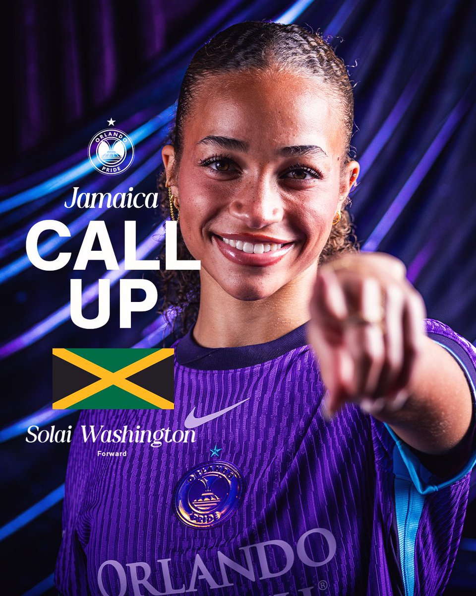 ORLPride's tweet photo. The Reggae Girlz are back 🇯🇲

Solai joins @jff_football for back-to-back October matches against Mexico 💫 https://t.co/OLNMnydjEk