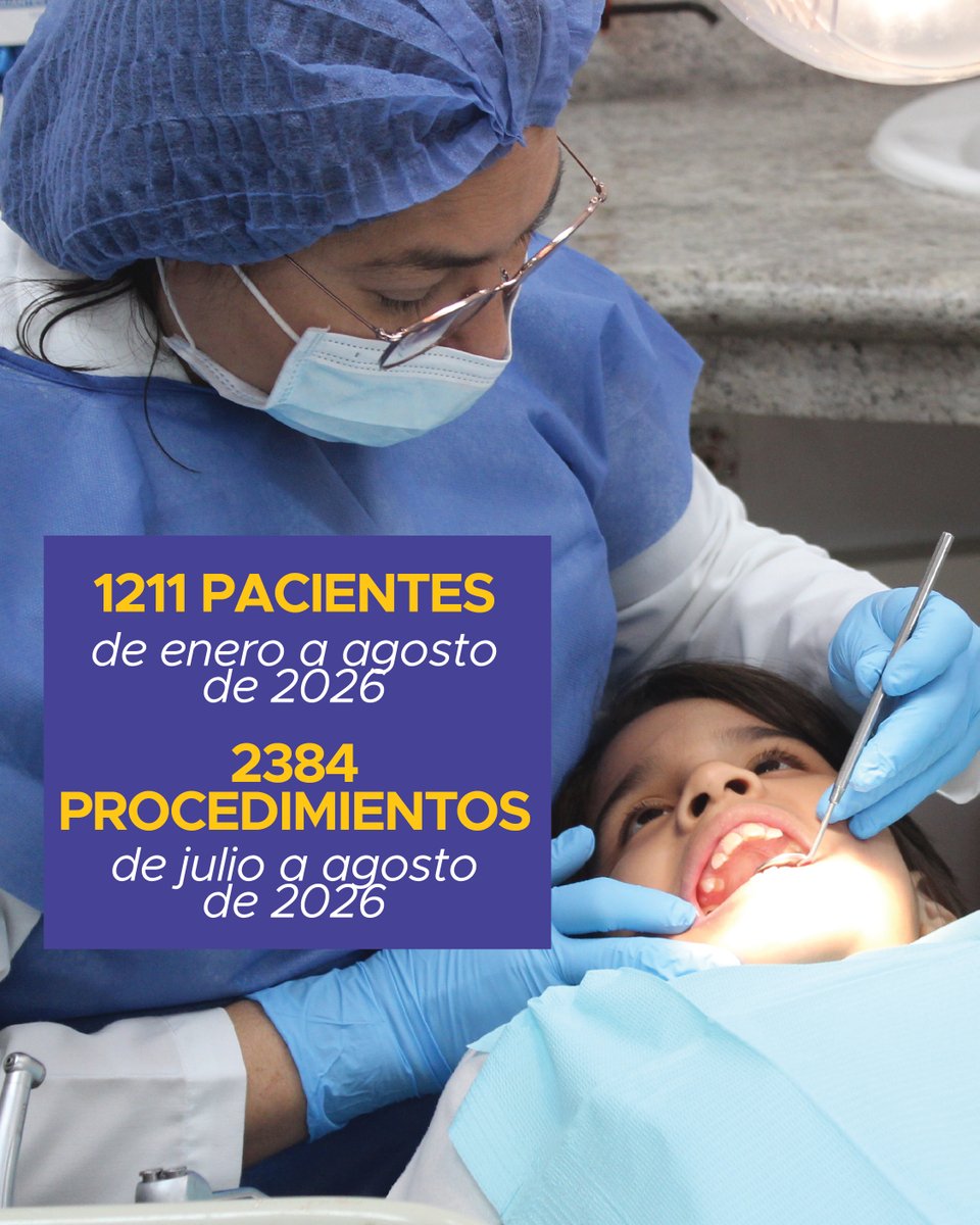HUniversitarioG's tweet photo. En nuestra Clínica Integral Odontológica del #HospitalUniversitariodeGuayaquil cuidamos la salud bucal de mamás y niños con atención cercana y profesional. Prevención, tratamientos y seguimiento para que toda la familia sonría con confianza.
#HUGContigo https://t.co/O3kRWhpbvU