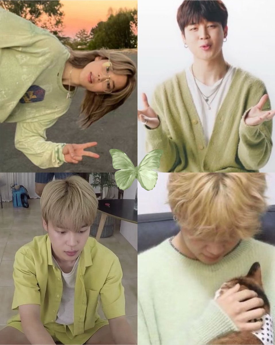 jiminbeakie's tweet photo. jimin in this shade of green 🥺 https://t.co/zyIUhUUIS6