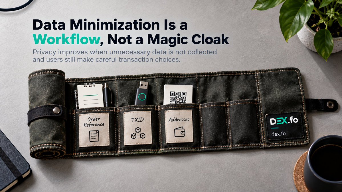 bountyportals's tweet photo. 🔐 Data Minimization Is a Workflow, Not a Magic Cloak. Check the live order first. 

https://t.co/85tEEPAvr1 

#DEXfo #CryptoPrivacy https://t.co/JN6piCauVt