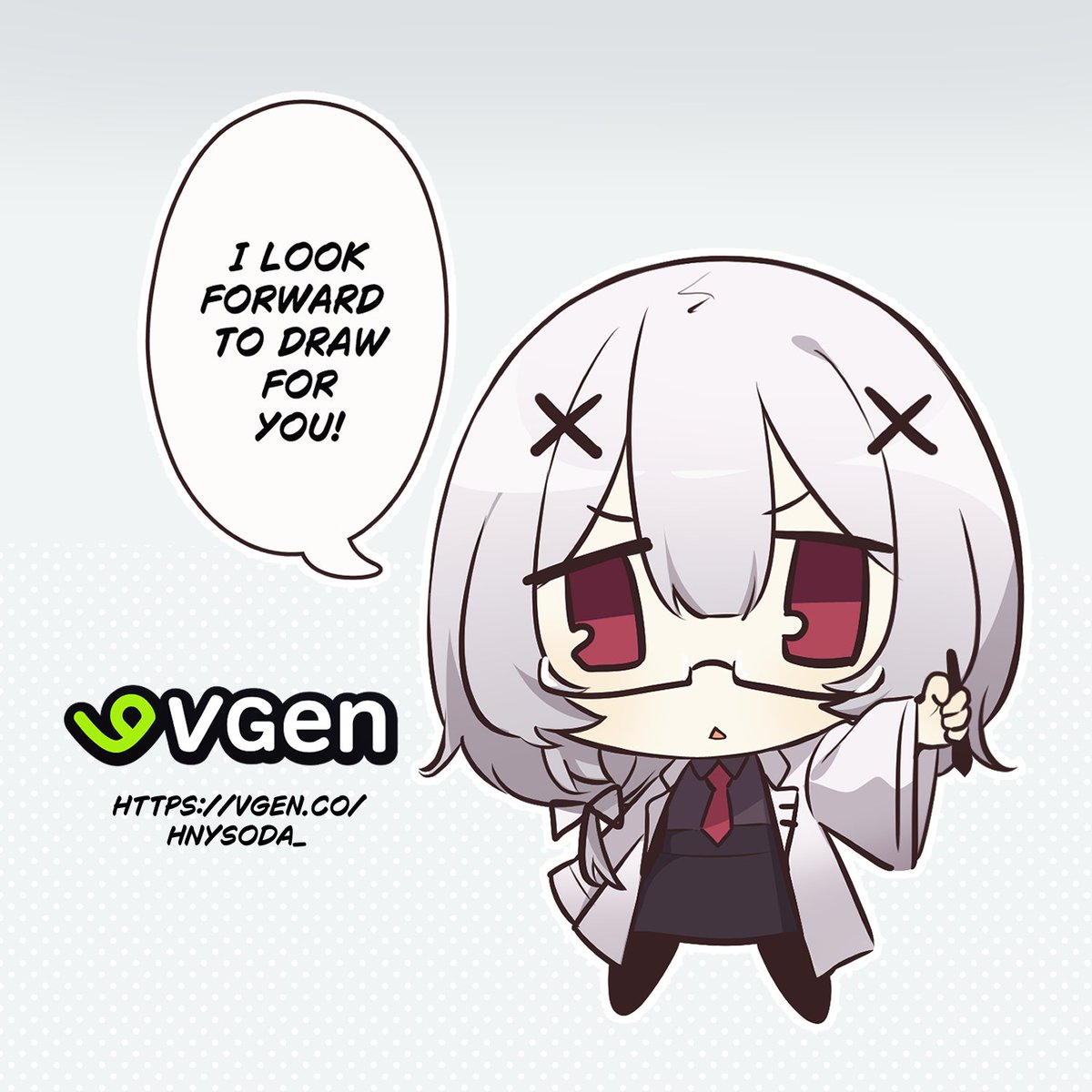 HnySoda_'s tweet photo. Nyawo!! Im Oz . I'm a Freelance digital artist since 2018. I mostly post Fanarts , Art memes and daily life mini comics. Most of the time i work on Commissions. I've experienced working on a Music video illustrator, Illustrations and Thumbnails. 

My hobby is playing instruments, video games, voice impressions and singing Karaoke!

If you're interested with my works, you can send a work requests on my Vgen: https://t.co/r2gWFuFDJZ

If you want to see more of my work samples. This is my portfolio link: https://t.co/vhdDWJw0yi

I look forward working with nyall!