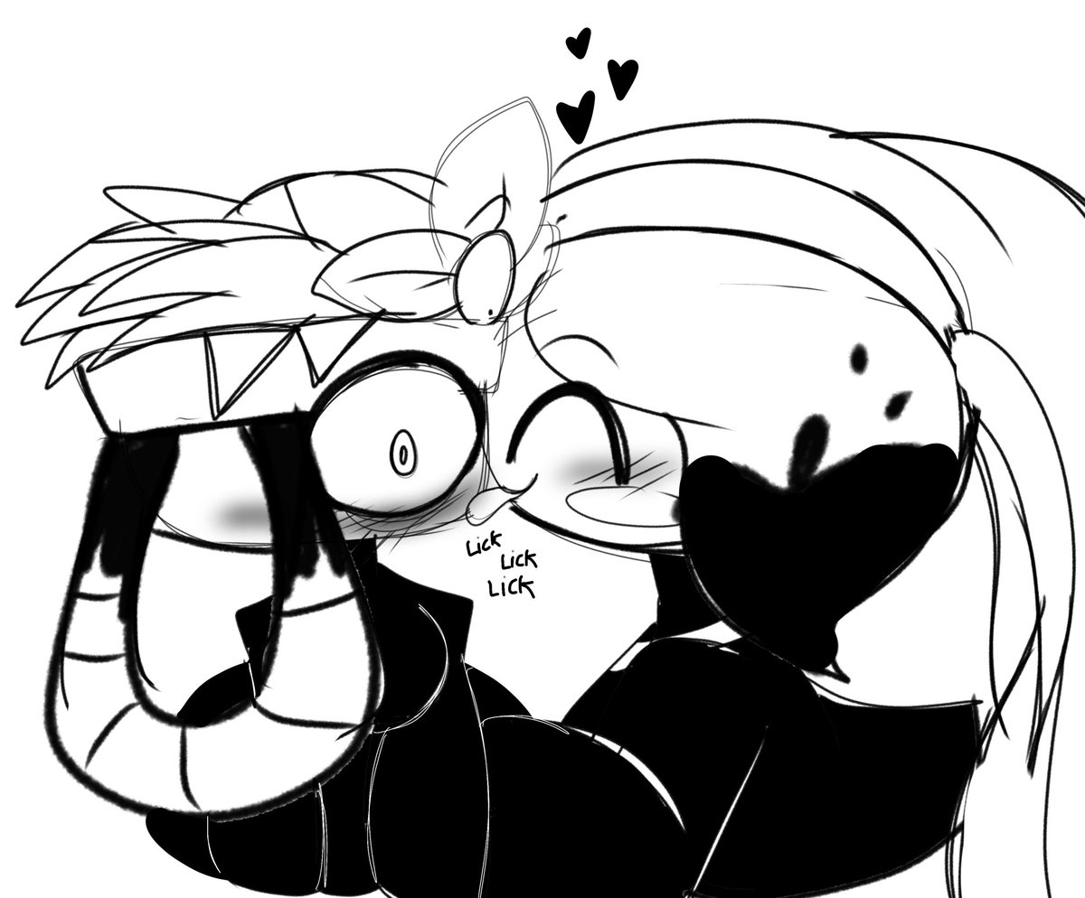 uticahdotcom's tweet photo. Just gonna dump these twisted swap bassie and ginger doodles too 

toon girls and their lethal boyfriends sighhhh 

#dandysworld https://t.co/uGfzerV6Vy