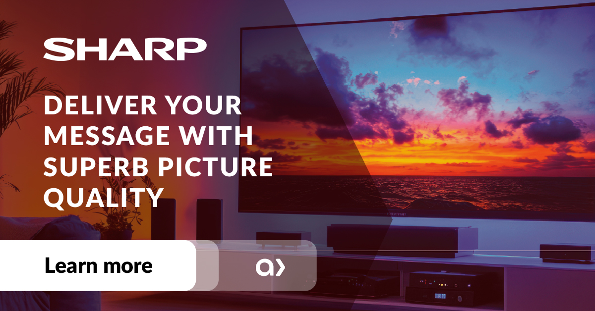 AlmoProAV's tweet photo. ☑️ Captivating content starts with a display you can trust.

The @SharpBusinessUS PN-E Series combines stunning 4K UHD picture quality with streamlined connectivity and a sleek design to make digital signage and content sharing easier than ever. With anti-glare technology and USB-C compatibility, these displays are built to keep your message clear and impactful in any environment.

Learn more about collaboration solutions and explore exclusive offers ⟫ https://t.co/lkVBYxyUbt

#ProAV #DigitalSignage #Collaboration