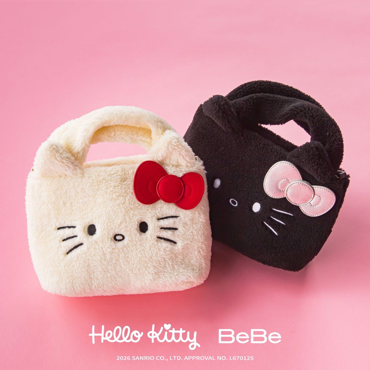 sanrio_news's tweet photo. 子ども服ブランド「BeBe」とハローキティがスペシャルコラボ☆
フェイスデザインやリボンモチーフを取り入れたコレクションが登場したよ！
大好きなキティといつでも一緒にいられるね♡
BeBeらしいシックなモノトーンアイテムも見逃せない♪
ぜひチェックしてね！
https://t.co/YwzwzB7kYt
#サンリオ https://t.co/S5DijY8dxb
