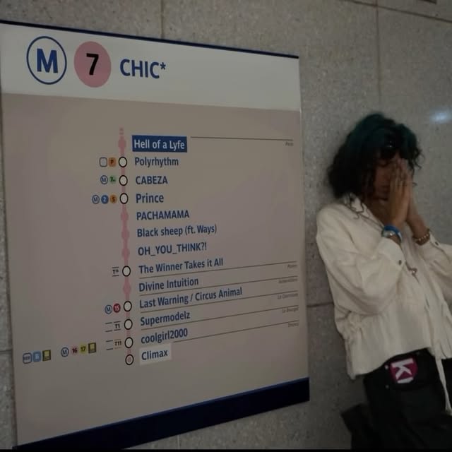 manyreports's tweet photo. angelus locked in his new album CHIC*

out October 7th, 13 tracks

tracklist + producers just revealed:
"Hell of a Lyfe"
"Polyrhythm"
"CABEZA"
"PRINCE"
"PACHAMAMA"
"Black Sheep" (ft. Ways)
...and 7 more

Paris Metro sign as the artwork

#angelus #CHIC #undergroundrap #newalbum https://t.co/BRr407e5Ih