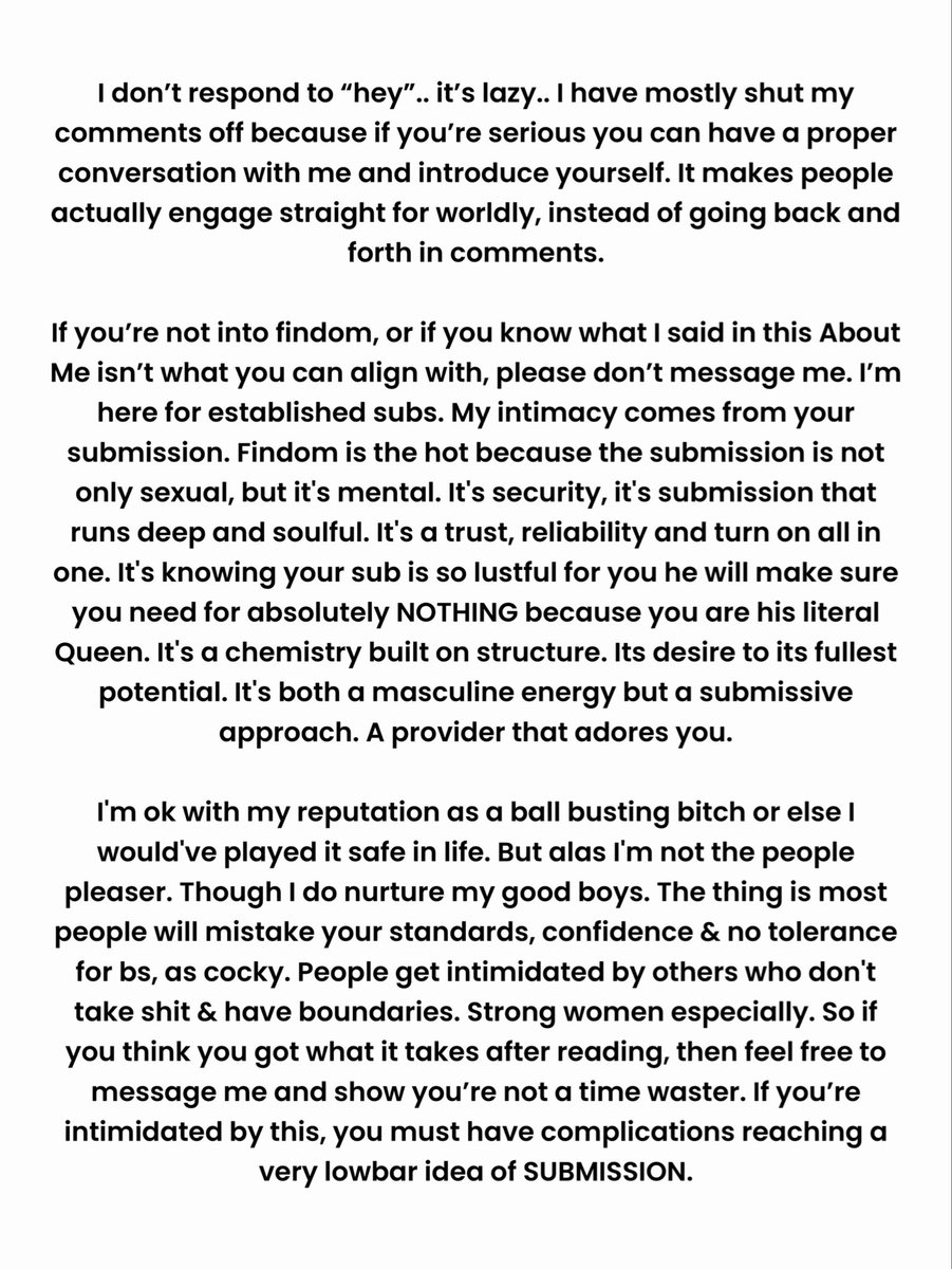 FindomKCB's tweet photo. #Findomme since 2008- I feel communication in #findom is very necessary. It’s important you understand this dynamic before approaching, to not waste time. https://t.co/jaGi4HcmV0