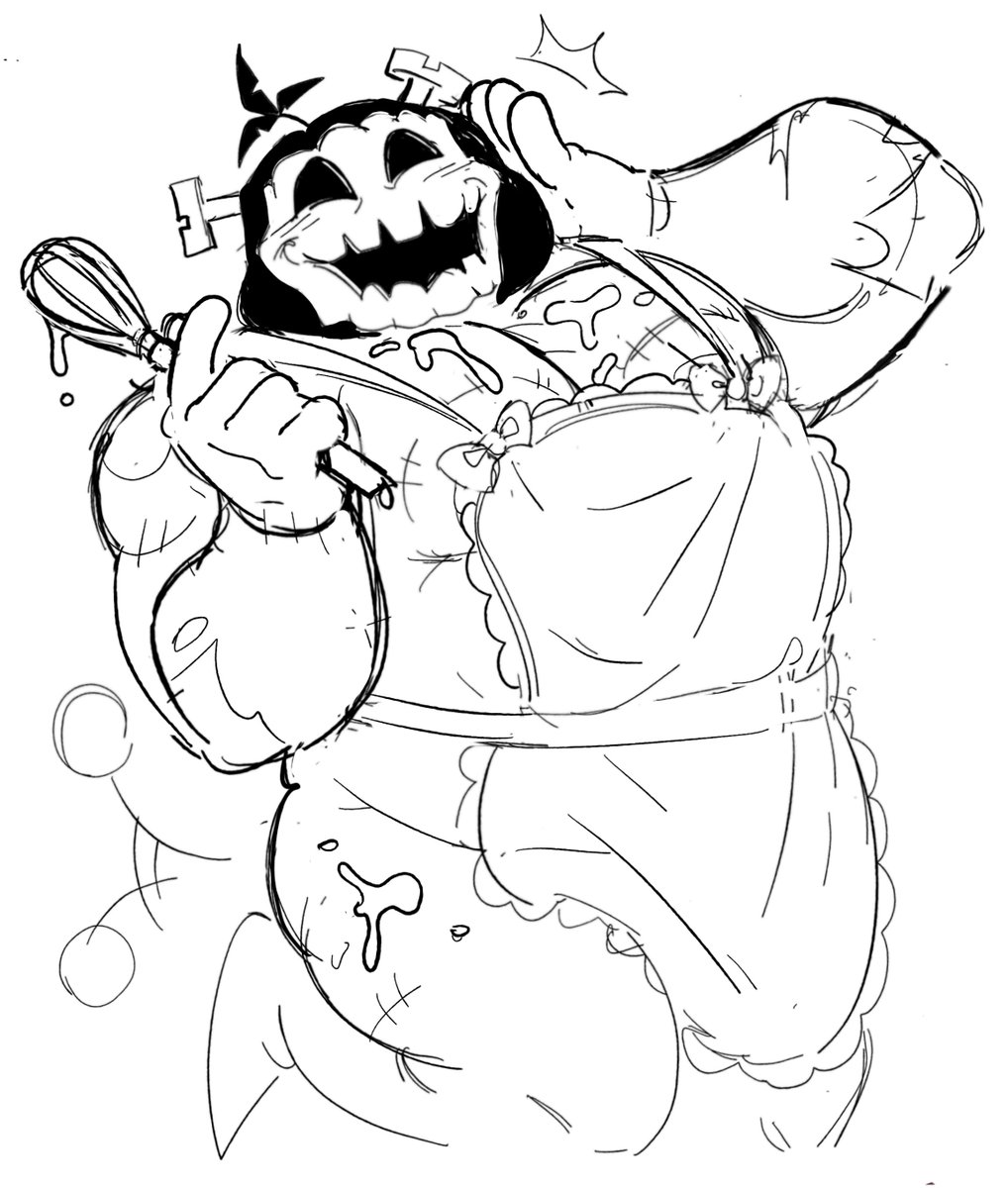 pivapkin's tweet photo. it's a spooky season 🎃 #deltarune https://t.co/yEbTVg7G78