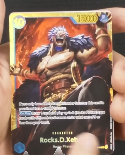 arkanrose's tweet photo. @not_imzu @ONEPIECE_tcg_EN We've seen already that during English showcases they rarely showcase the final product. We saw this as recently in the OP17 box opening. Yall need to chill.

From OP17 Box opening.          One pulled from my locals https://t.co/p3SrpSqjMw