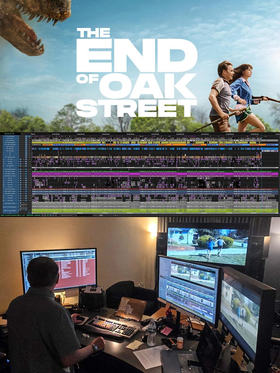 MediaComposer's tweet photo. 🎬 Inside the cutting room of "The End of Oak Street"
📷 Editor John Axelrad, ACE
▶️ https://t.co/kpymeI9Z4F
 
#theendofoakstreet #editingroom #timeline #avidmediacomposer #editing #editor #postproduction #mediacomposer #avid #avidcreator https://t.co/lxIhZ2Aseu