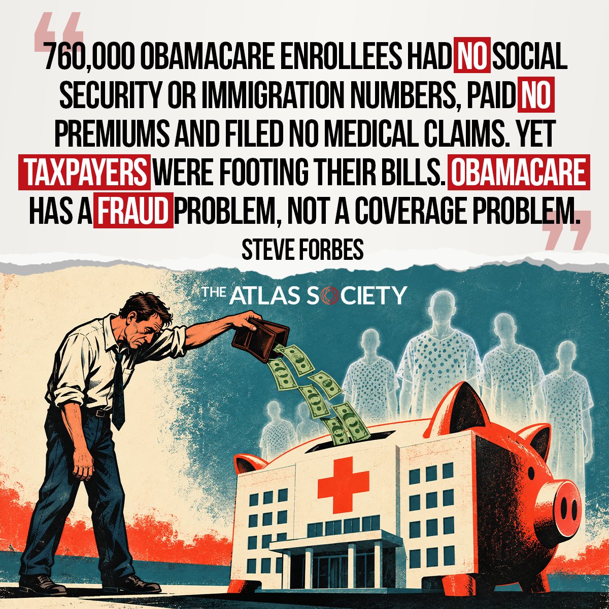 TheAtlasSociety's tweet photo. Taxpayer money represents someone’s time and work. Treating it carelessly is a moral failure. https://t.co/0qPtMi7PX4