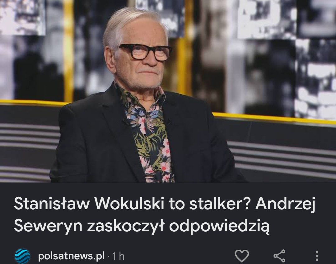 jack__sparrow5's tweet photo. Andrzej Seweryn: "Wokulski jest stalkerem"😳 https://t.co/acDKHcSrfC