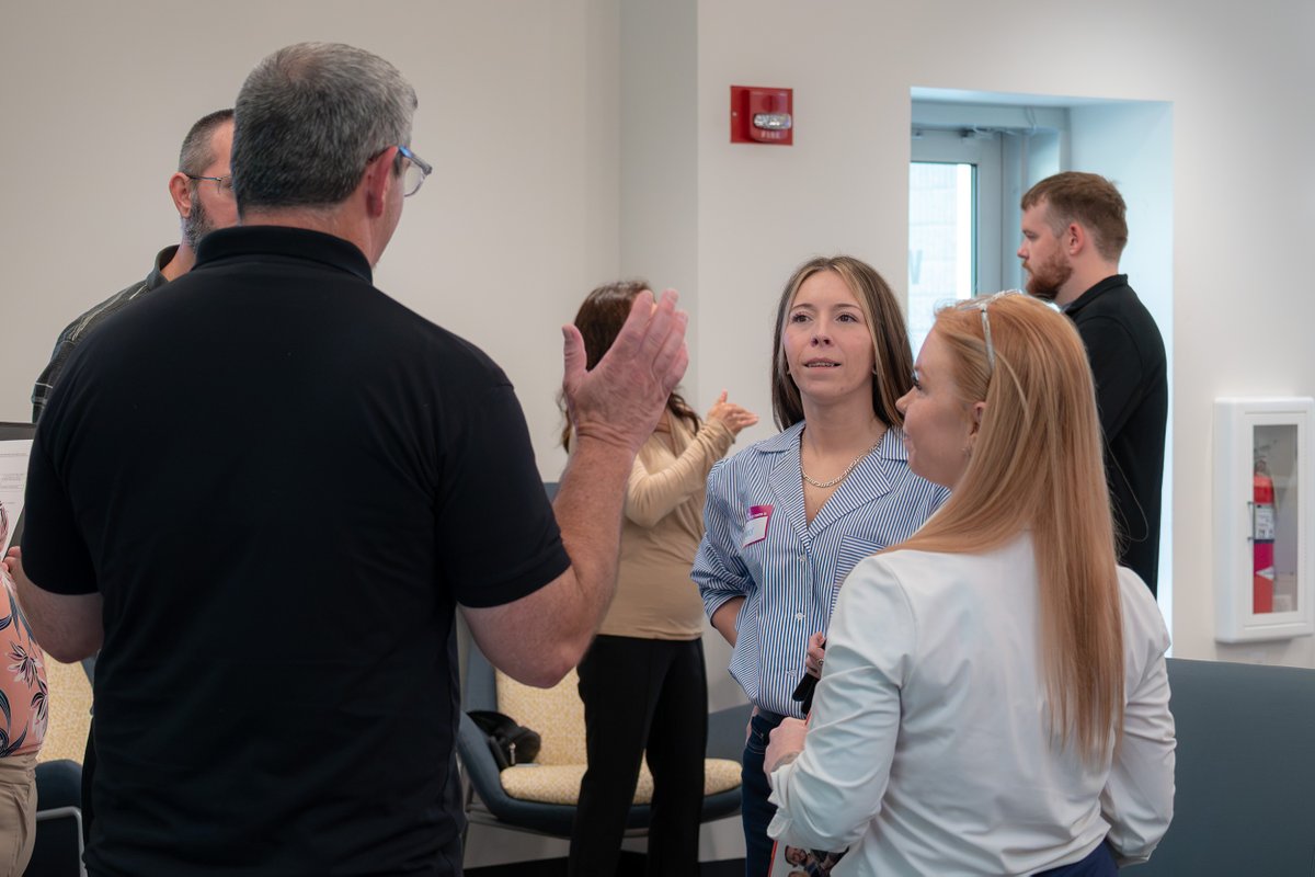 EdisonOhio's tweet photo. Area employers recently joined our second-year accounting students for an hour-long job fair, with intentional conversation and networking. We’re proud of the connections made and grateful for the employers who invested their time in our students’ futures. https://t.co/KAqsAXqOB3