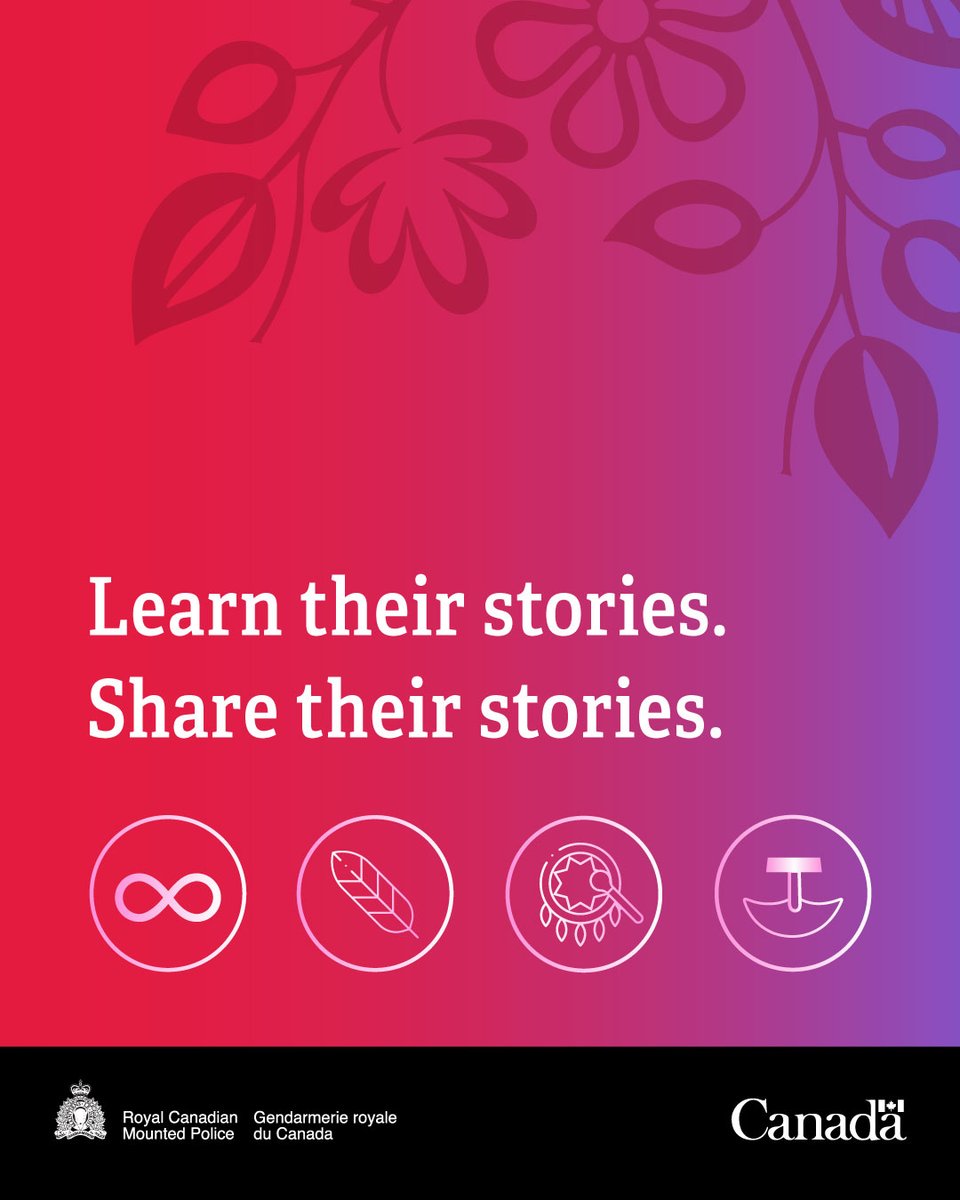 rcmpgrcpolice's tweet photo. These are not just cases. They are Indigenous women, girls and 2SLGBTQI+ people whose families and communities continue to carry their loss every day. 

Learn about their lives and help share their stories: https://t.co/9HCtmJcUQl https://t.co/EXWdbyDzyX
