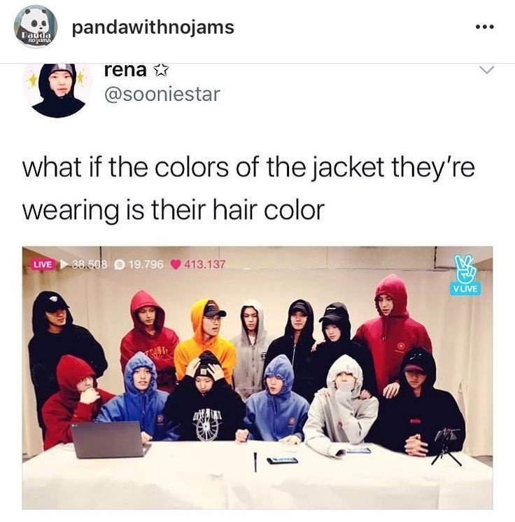 cheolhanglazer's tweet photo. back in the days when new hair color was serious business https://t.co/bPc23Pxy52