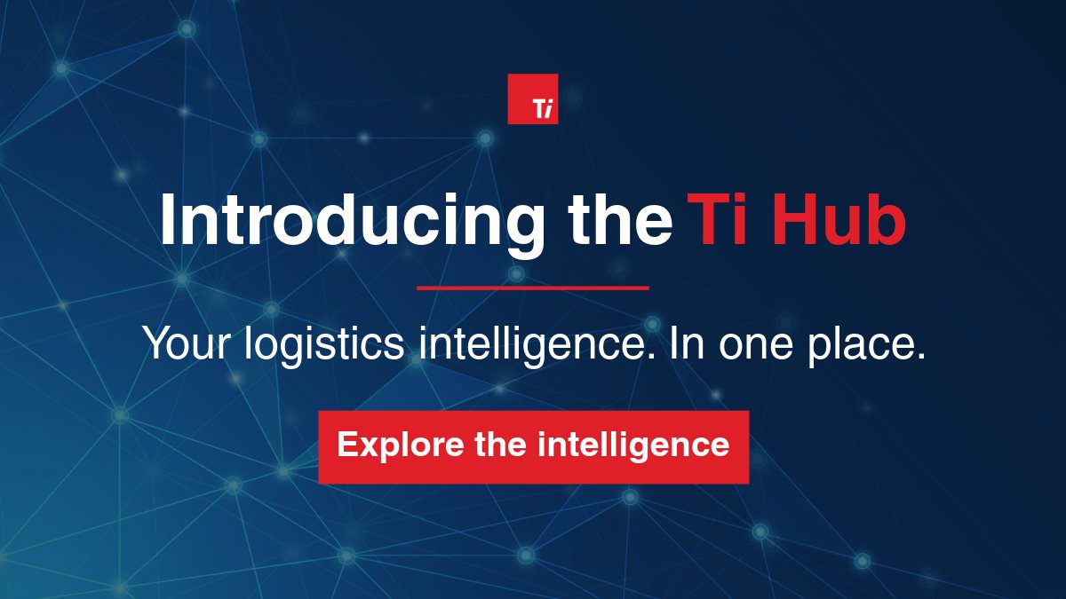 Ti_Insight's tweet photo. ❗ Ti Hub.

The latest logistics intelligence. In one place.

https://t.co/Iq0kBehLfd https://t.co/qaCEKLU9qs