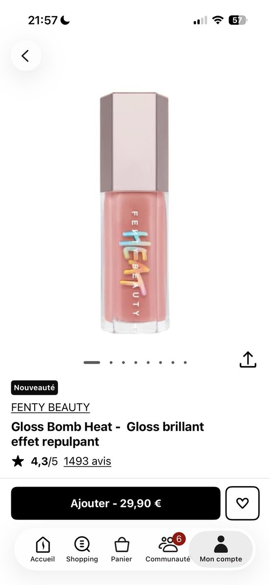 fayarkz_'s tweet photo. Les filles ce gloss exactement foncez vraiment https://t.co/jYB44uzPm3