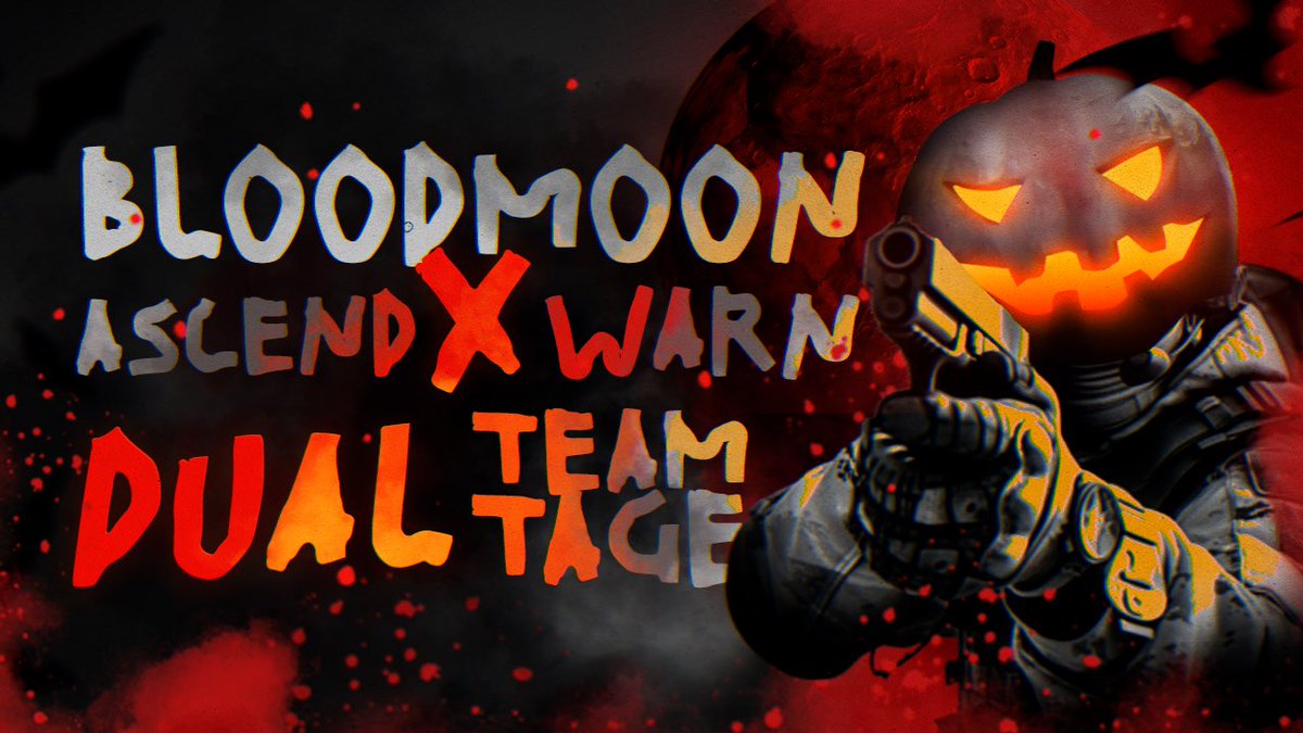 AscendOnes's tweet photo. Warn &amp; Ascend Presents Blood Moon! Coming this Halloween 👻 https://t.co/SUxu4qDZo9