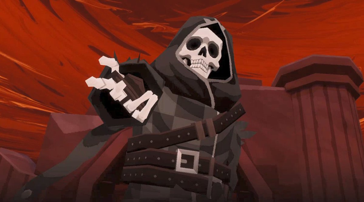halftoasted_dev's tweet photo. 💀DEATHMATE is a chess-themed roguelike deckbuilder, where you fight your way through an underworld hellbent on stopping you in your tracks...

🎲Demo coming later this month
⬇️Wishlist now https://t.co/zqBf8LT1wY