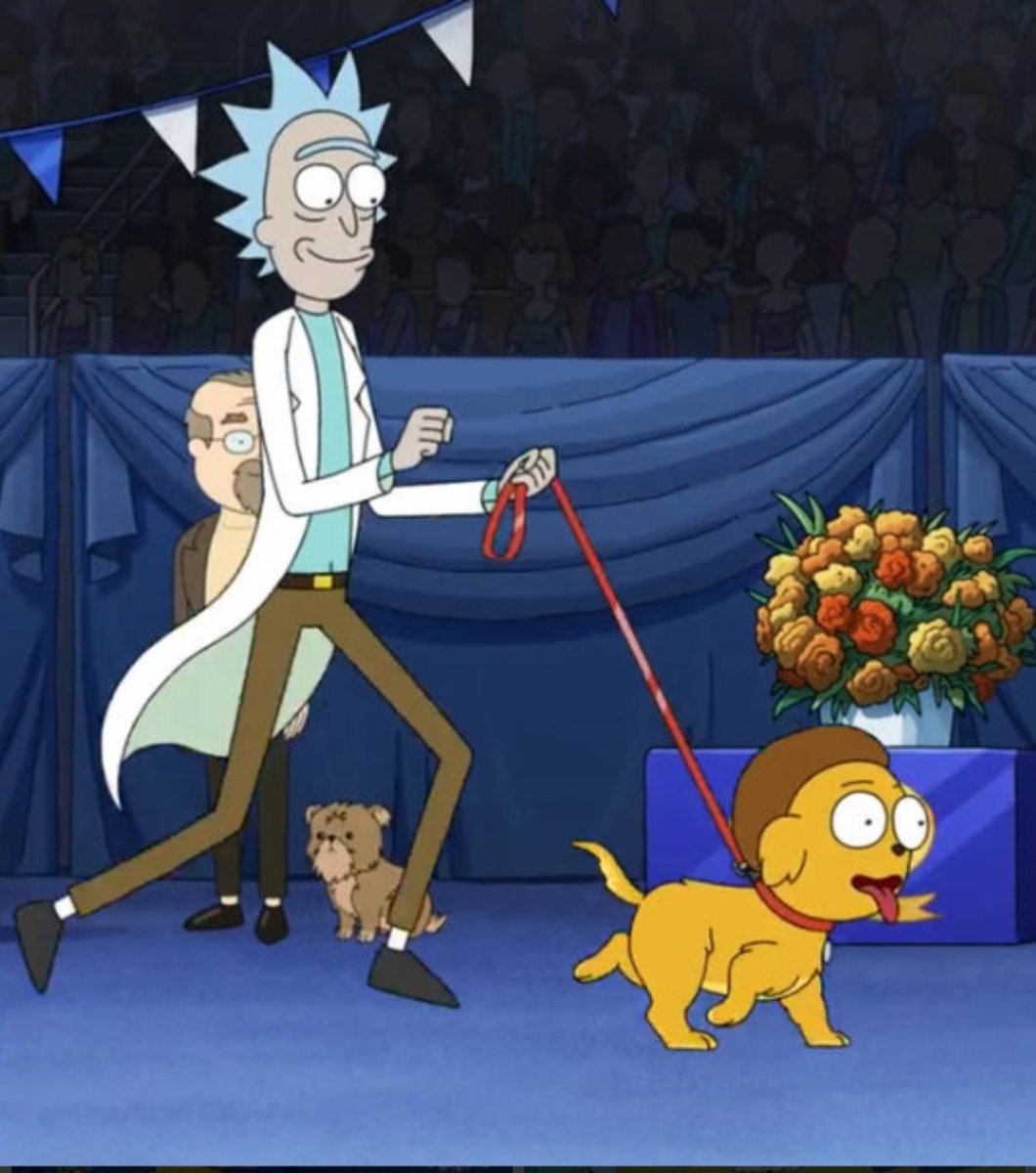ricksmoocher's tweet photo. Kinktober day 2 bestiality #rickorty :3 not enough love for little dog show Morty imo https://t.co/WCCM9bw13H