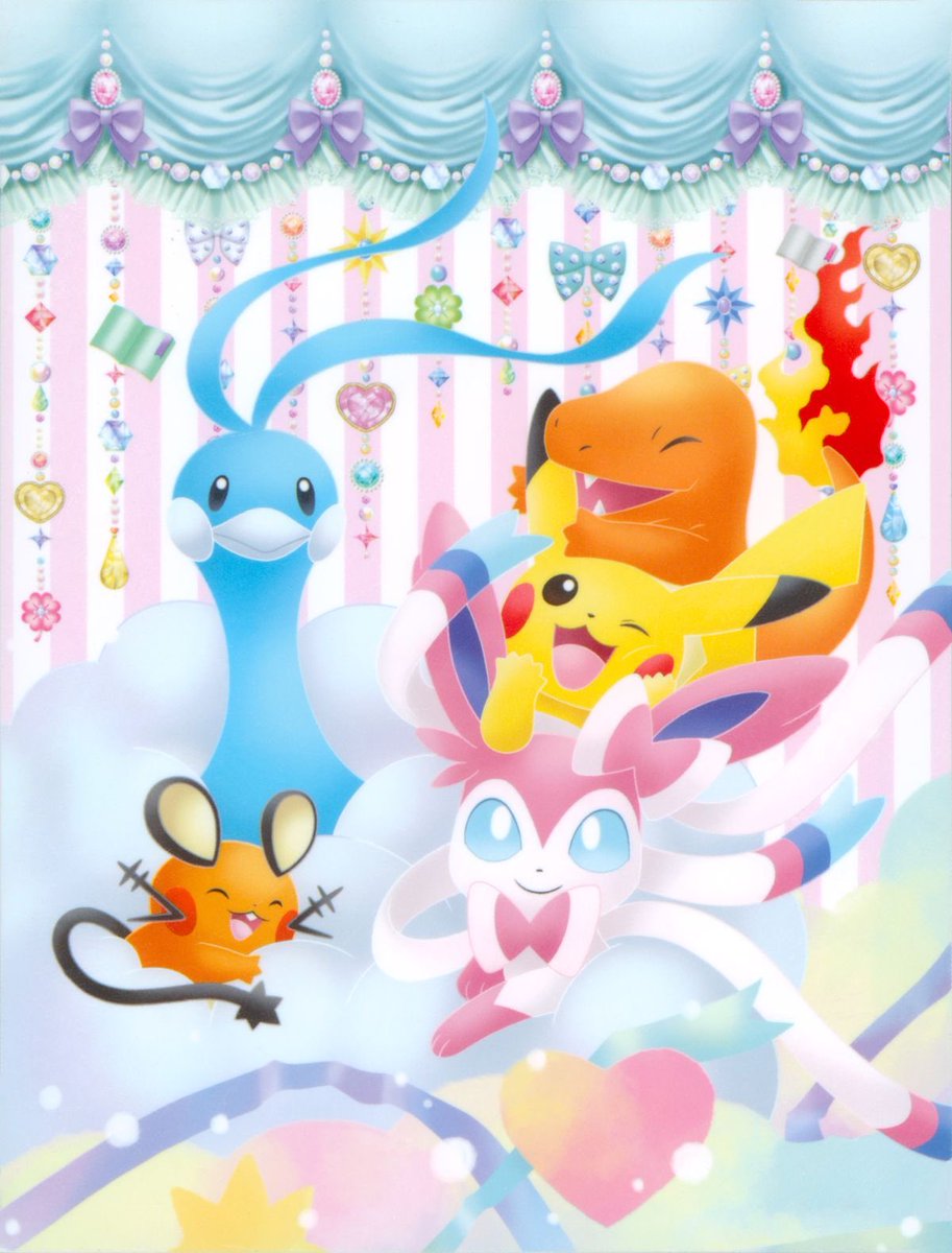 piixyurii's tweet photo. Kawaii pokemon art from like early-mid 2010s make me emotional. Back when kawaii aesthetics were good https://t.co/8chqTcu2B7