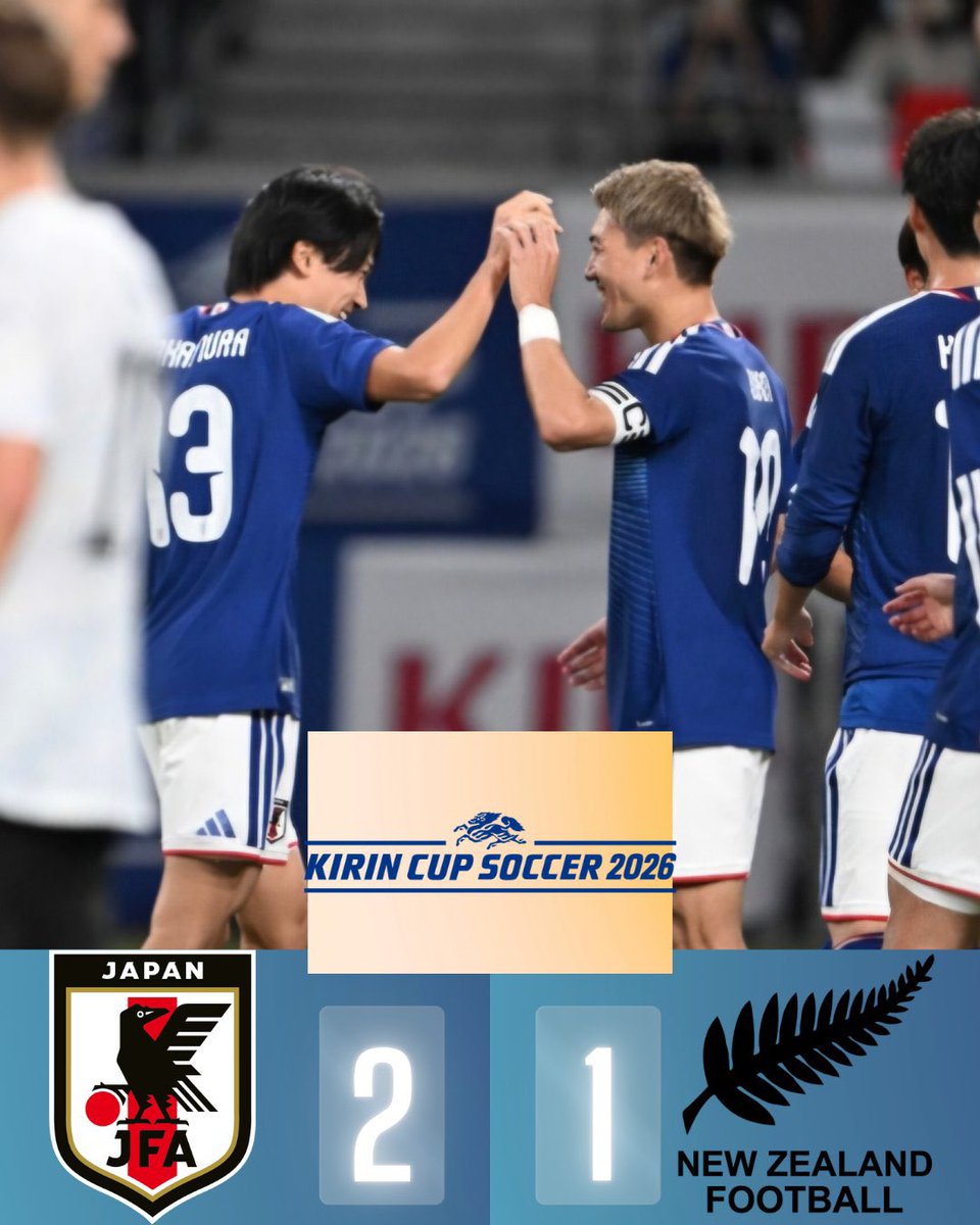 AlfredoFM77's tweet photo. FIFA:
Partido de Tercer Lugar de la Copa Kirin donde Panamá gana en tanda de penales ante Ecuador.
🥉 Panamá 🇵🇦

Partido de la Gran Final de la Copa Kirin donde Japón gana ante Nueva Zelanda.
🏆 Japón 🇯🇵
🥈 Nueva Zelanda 🇳🇿 https://t.co/5HL1VF8tbO