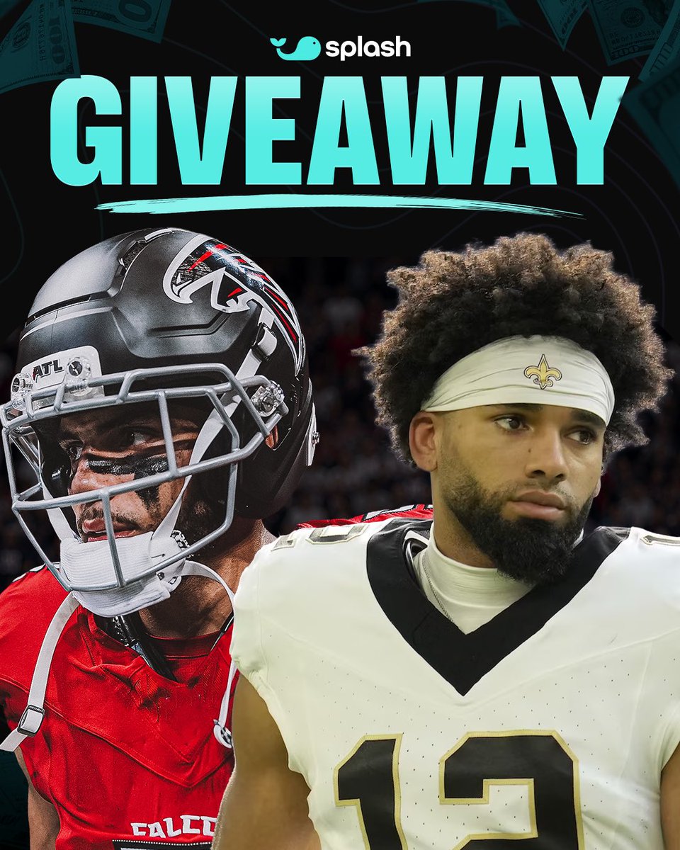 splashsports's tweet photo. 💵 $1,000 QP Voucher Giveaway! 🏈 

If London & Olave both get a TD tonight we'll split $1,000 in QP Vouchers between 5 people who correctly predict the winner & score of tonight's game 🤝  

To enter ⬇️  
1. Follow @splashgameday
2. Like & repost this post 🩵 
3. Comment your winner and score prediction 👇