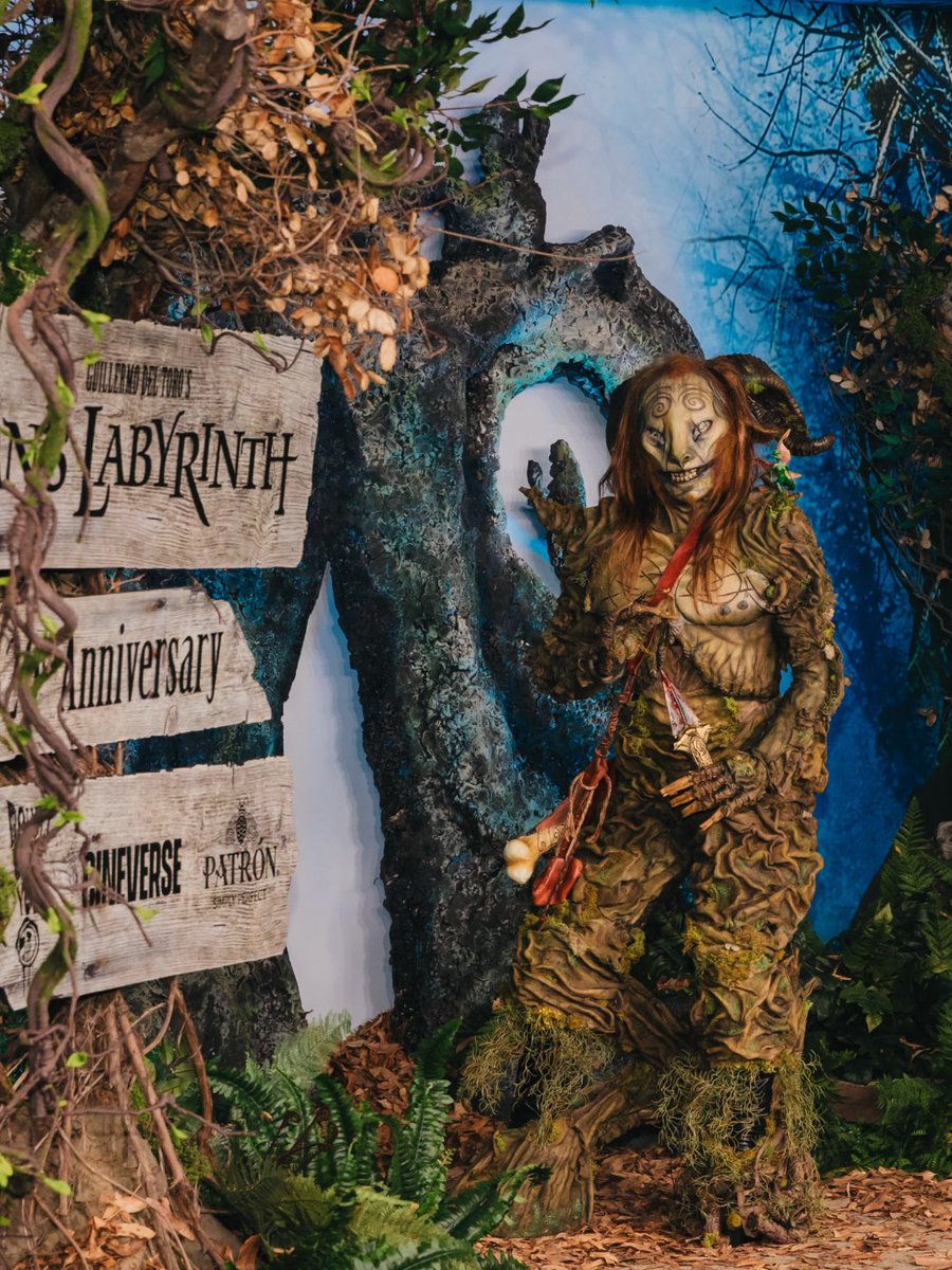 Patron's tweet photo. Some masterpieces only get better with time. Congrats to our friend @RealGDT for 20 years of Pan’s Labyrinth. 

#PATRONTequila #PansLabyrinth https://t.co/QQ4FLLyUV5