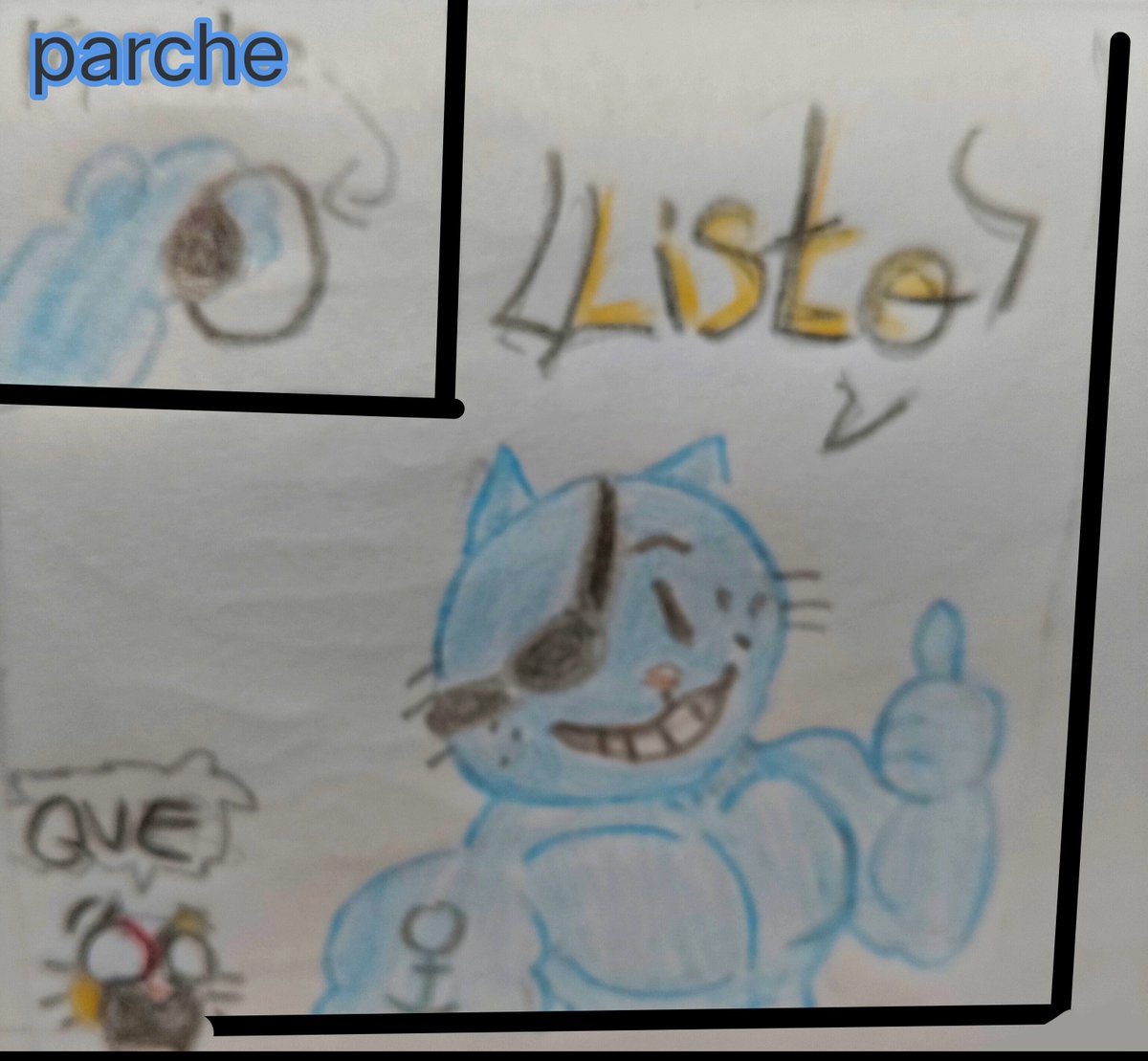 DaniaMichalle's tweet photo. Sr bigotes se maquillaje azul 💙 🫪
#dogmanfarnat #DogmanTober2026
#dogmantwt #dogmanoc #selfchip
#ocxcannot #Yumeship #dogmanMovie https://t.co/UGnVxJybky