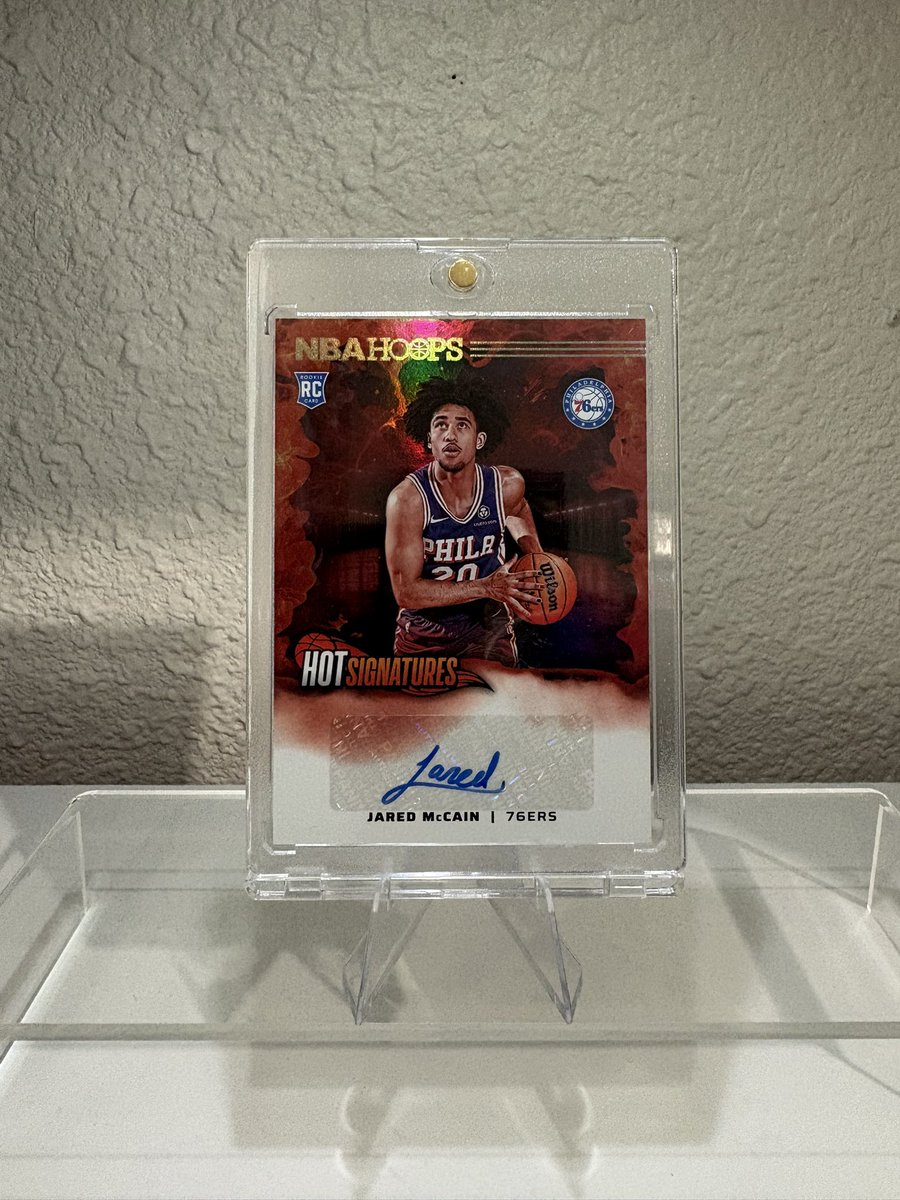 ZXDMONEY1's tweet photo. ✉️Mail day 

2024-25 Panini Hoops Hot Signatures Jared McCain (RC)

2026 Topps Chrome Update Go Time Jalen Green Gold Geometric /50

McCain from @RYJ0Resells 
Green from @eBay 

NFS/NFT https://t.co/CjcQ3APYv3