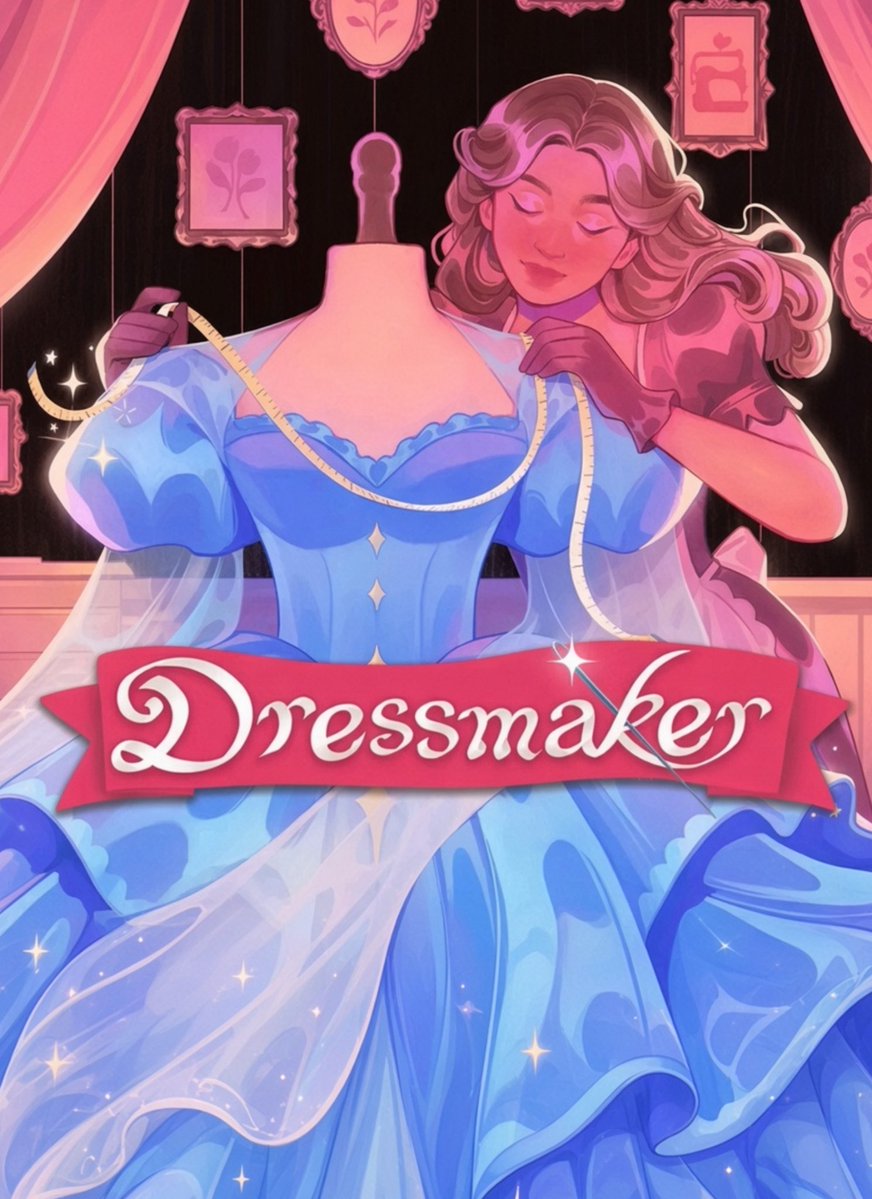 CartoonsOTMoon's tweet photo. El nuevo juego indie de Steam, DRESSMAKER, nació porque la esposa del desarrollador se enfermó y ya no pudo coser. 

Él convirtió esa pasión en un videojuego para que ella siguiera diseñando vestidos. https://t.co/6VNnwDMXOO