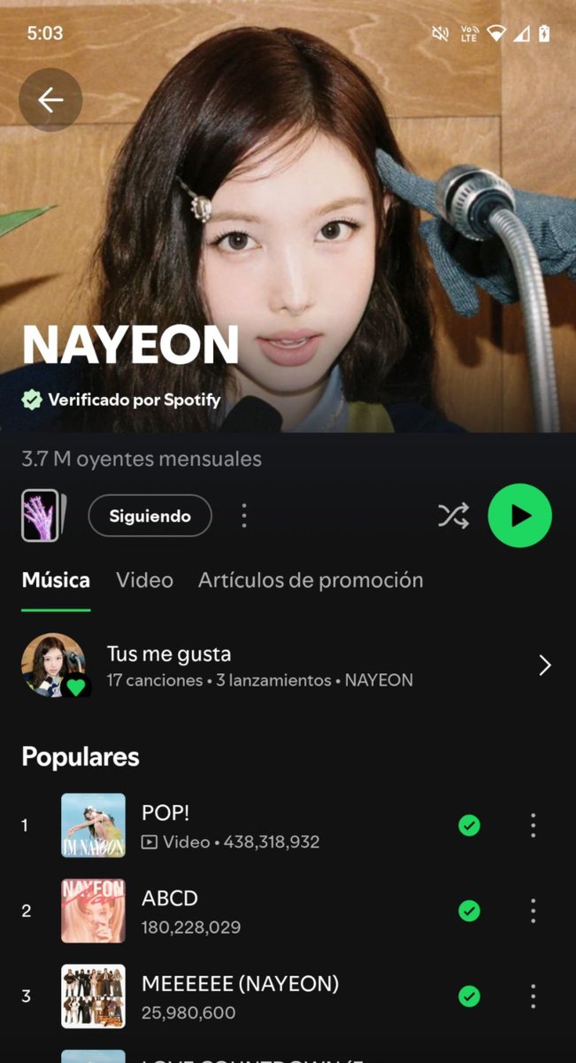 sofiarmyonce2's tweet photo. Para todas las que decían que el collab de Nayeon flopeo, el flopero es otro jaja https://t.co/TkkNnW0Exz